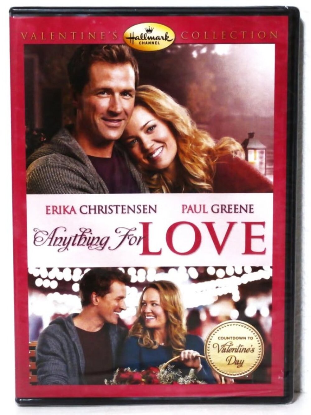 HALLMARK Anything for LOVE DVD Erika Christensen, Paul Greene, Tom Butler